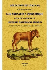COLECCION DE LAMINAS QUE REPRESENTAN LOS ANIMALES Y MONSTRUO