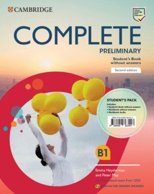 COMPLETE PRELIMINARY SECOND EDITION ENGLISH FOR SPANISH SPEA