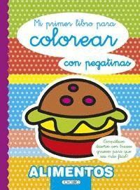 MI PRIMER LIBRO PARA COLOREAR ALIMENTOS
