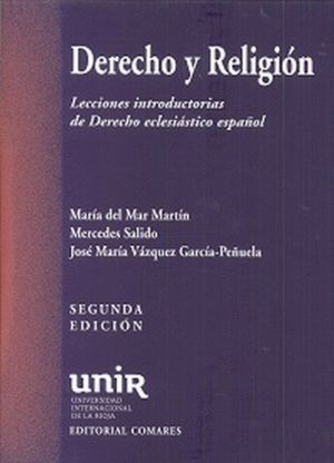 DERECHO Y RELIGION : LECCIONES INTRODUCTORIAS DE DERECHO ECL