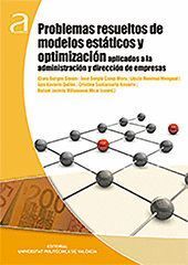 PROBLEMAS RESUELTOS DE MODELOS ESTATICOS Y OPTIMIZACION APLI