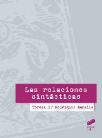 RELACIONES SINTACTICAS, LAS