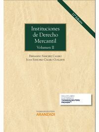 INSTITUCIONES DERECHO MERCANTIL II 37ºED 2015