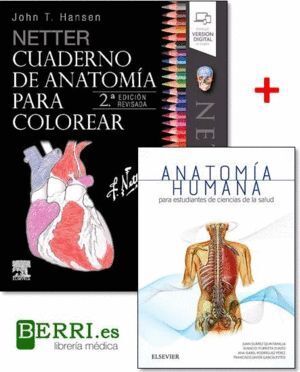 PACK CUADERNO ANATOMIA PARA COLOREAR Y ANATOMIA ESTUDIANTES