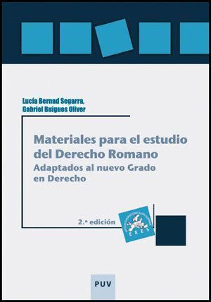 MATERIALES PARA EL ESTUDIO DEL DERECHO ROMANO