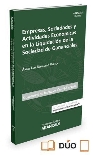 EMPRESAS, SOCIEDADES Y ACTIVIDADES ECONOMICAS EN LA LIQUIDAC