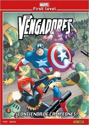 MARVEL FIRST LEVEL 6 LOS VENGADORES ICONTIENDA DE CAMPEON