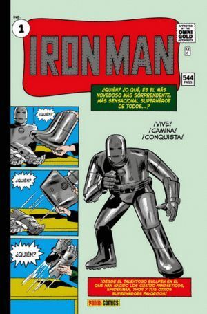 MARVEL GOLD OMNIBUS IRON MAN NACE IRON MAN