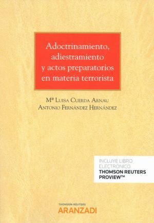 ADOCTRINAMIENTO ADIESTRAMIENTO Y ACTOS PREPARATORIOS EN MA