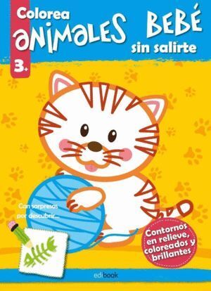 COLOREA SIN SALIRTE ANIMALES BEBE