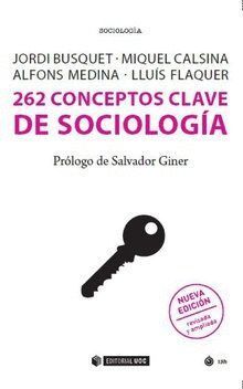 262 CONCEPTOS CLAVE DE SOCIOLOGIA