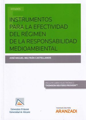 INSTRUMENTOS PARA EFECTIVIDAD DEL REGIMEN DE RESPONSABILIDA