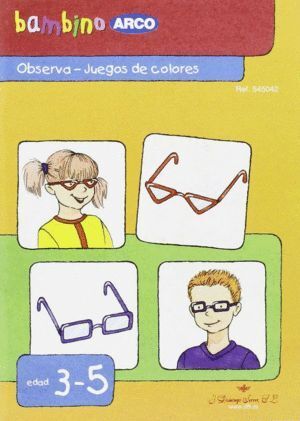 BAMBINO OBSERVA JUEGOS DE COLORES