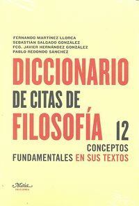 DICCIONARIO DE CITAS DE FILOSOFIA