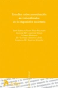 ESTUDIOS SOBRE AMORTIZACION DE INMOVILIZADOS EN LA IMPOSICIO