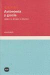 AUTONOMIA Y GRACIA