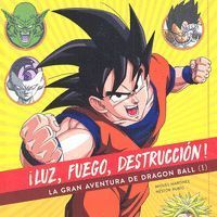 LUZ FUEGO DESTRUCCION LA GRAN AVENTURA DE DRAGON BALL