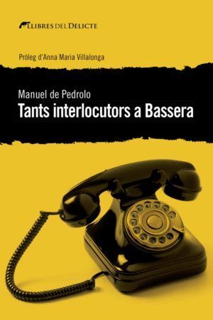 TANTS INTERLOCUTORS A BASSERA - CAT