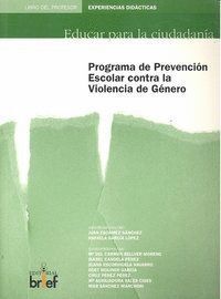 PROGRAMA PREVENC.ESCOLAR CONTRA VIOLENCIA GENERO PROFESOR