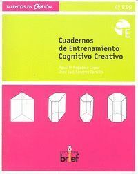 CUADERNO ENTRENAMIENTO COGNITIVO CREATIVO 4ºESO