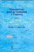 MATEMATICAS PARA LA ECONOMIA Y EMPRESA: VOLUMEN 3, CALCULO I