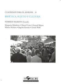 BIOETICA SUJETO Y CULTURA
