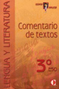 LENGUA Y LITERATURA COMENTARIO DE TEXTOS 3º ESO   ARALEN33ES