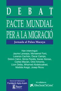 DEBAT SOBRE EL PACTE MUNDIAL PER A LA MIGRACIO CATALAN