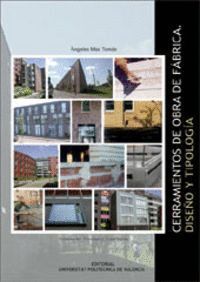 CERRAMIENTOS DE OBRA DE FABRICA DISEÑO Y TIPOLOGIA