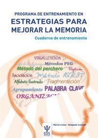 PROGRAMA DE ENTRENAMIENTO EN ESTRATEGIAS PARA MEJORAR LA ME