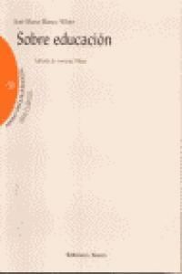 SOBRE EDUCACION