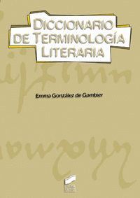 DICCIONARIO DE TERMINOLOGIA LITERARIA