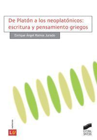 DE PLATON A LOS NEOPLATONICOS