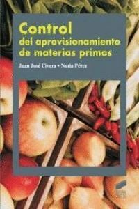 CONTROL DEL APROVISIONAMIENTO DE MATERIAS PRIMAS