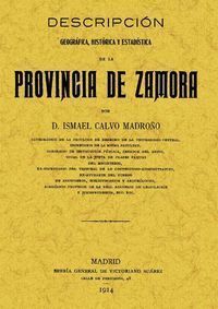 DESCRIPCION GEOGRAFICA, HISTORICA Y ESTADISTICA DE LA PROVIN