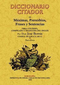 DICCIONARIO CITADOR DE MAXIMAS