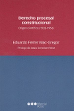 DERECHO PROCESAL CONSTITUCIONAL							ORIGEN CIENTIFICO (192