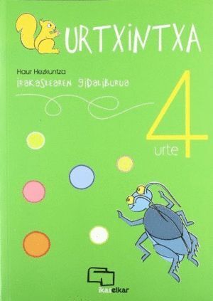 URTXINTXA 4 URTE - IRAKASLEAREN GIDALIBURUA