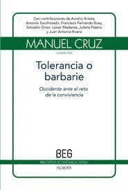 TOLERANCIA O BARBARIE