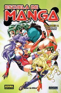 ESCUELA DE MANGA 04 PERSONAJES FEMENINOS