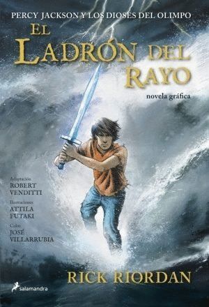 PERCY JACKSON I LADRON DEL RAYO NOVELA GRAFICA