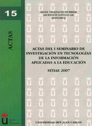 ACTAS DEL II SEMINARIO DE INVESTIGACION EN TECNOLOGIAS DE LA