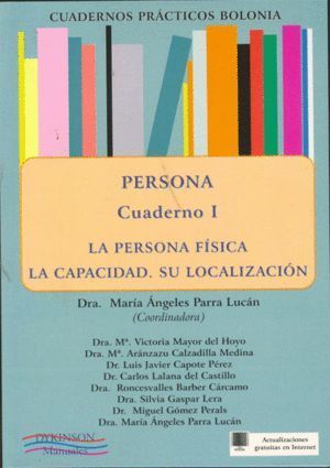 PERSONA LA PERSONA FISICA Y SUS DERECHOS CUADERNOS PRACTI