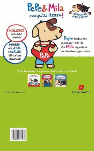 PEPE & MILA EZKTAKETAN JOLASTEN DUTE - PACK PEPE