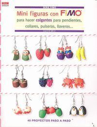 MINI FIGURAS CON FIMO PARA HACER COLGANTES PARA PENDIENTES,