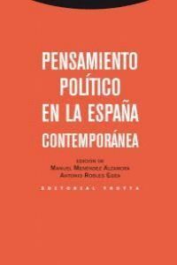 PENSAMIENTO POLITICO EN LA ESPAÑA CONTEMPORANEA