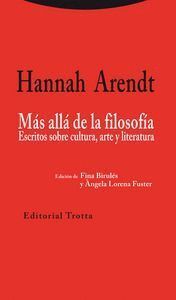 MAS ALLA DE LA FILOSOFIA