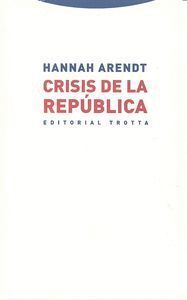 CRISIS DE LA REPUBLICA