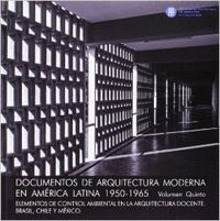 ELEMENTOS DE CONTROL AMBIENTAL EN LA ARQUITECTURA DOCENTE. B