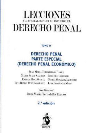 DERECHO PENAL. PARTE ESPECIAL (DERECHO PENAL ECONOMICO). TOM